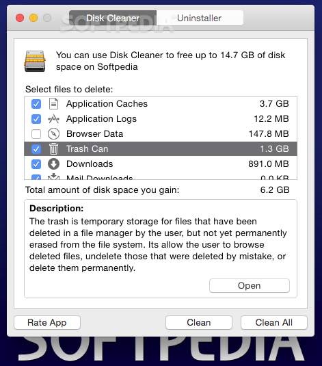 hard drive junk file cleaner mac